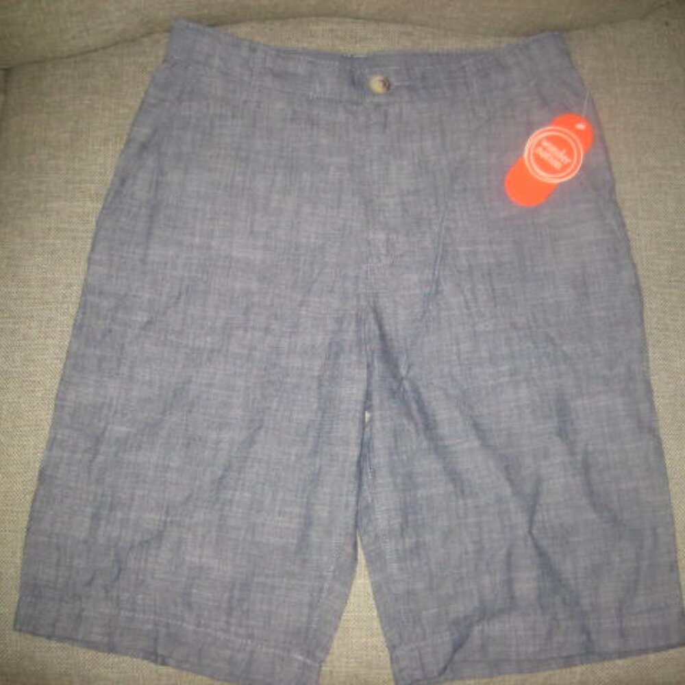 Wonder Nation Shorts Boys Size 16 NWT Blue